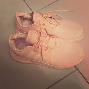 Adidas bubble gum pink sneakers-kids 5.5 adult 7.5